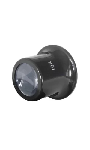 10x Büyütmeli,saat,takı Onarım Için  Cam Lensli Optik Göz Büyüteç