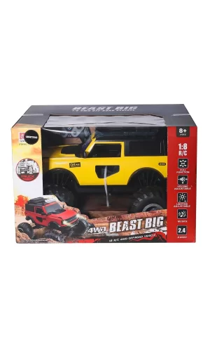 112409 Kumandalı Dev Jeep  1:18 -gepettoys