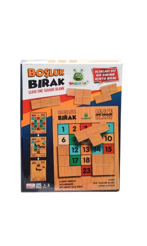 119 Woody Boşluk Bırakma Oyunu -karsan