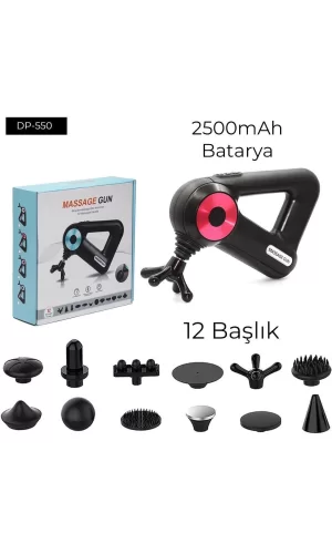 12 Başlıklı Masaj Aleti