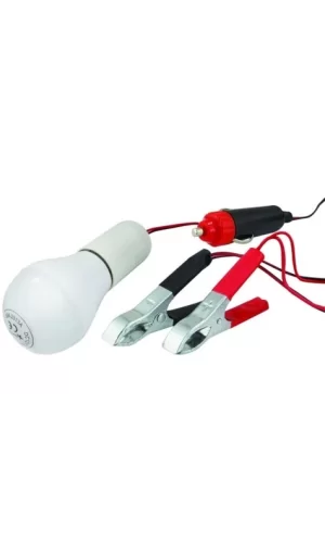 12 Volt  Çok Amaçlı Oto Seyyar Lamba Fişli Ve Kıskaçlı