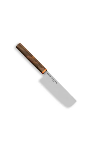 12106 Titan East Dilimleme Nakiri Şef Bıçağı 16 Cm - Ceviz Sap