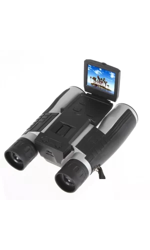 12x32 Zoom Dijital Dürbün Teleskop Kamera 5mp Cmos Sensör 2.0 İnc Tft Full Hd 1080 P Dvr Fotoğraf Video Kayıt Usb Dürbün