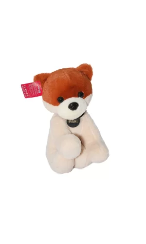 1397 Karamel Köpek 30 Cm Ekru