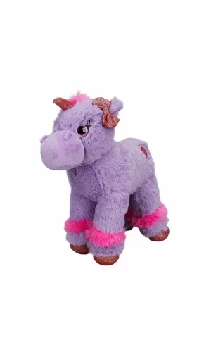 1511 Unicorn Renkli Peluş At 28 Cm