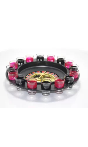 16lı Shot Bardaklı Rulet Oyunu