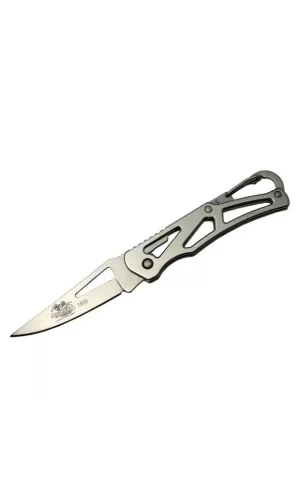 1606 Metal Mini Çakı 14 Cm Manuel, Kemerlikli