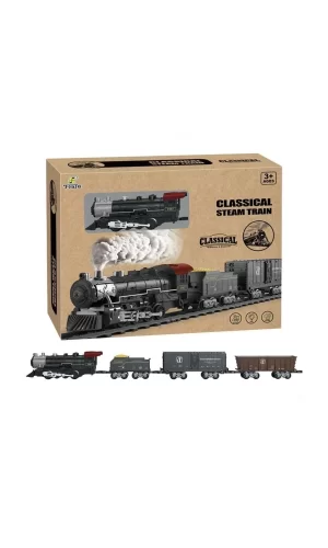 1613c Big Scale Classical Steam Train Set