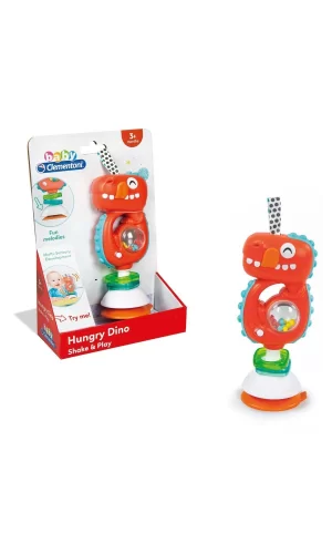 17330 Baby Clementoni - İnteraktif Dinozor Oyuncak +6 Ay
