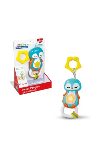 17331 Baby Clementoni - İnteraktif Penguen Oyuncak +6 Ay