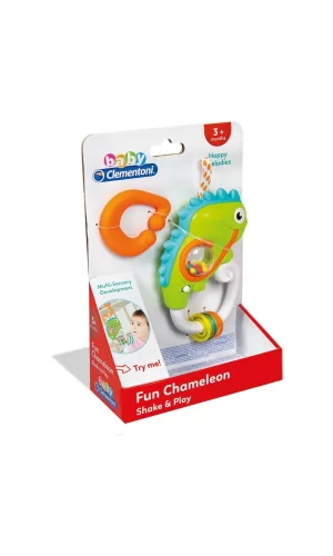 17332 Baby Clementoni - İnteraktif Bukalemun Oyuncak +6 Ay