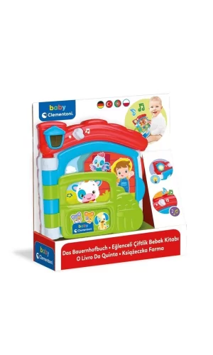 17652 Baby Clementoni - Bebek Kitabı