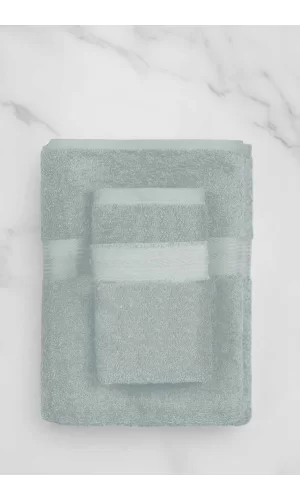 2 Parça Battal Lüks Premium Banyo Spa Havlu Takımı 90x170 Cm Açık Gri
