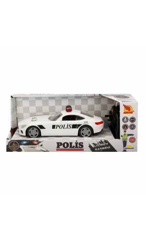 20357 Uzaktan Kumandalı Suncon Işıklı Polis Arabası 21 Cm