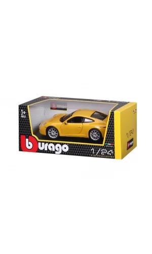 21065 Burago 1:24 Porsche 911 Carrera S Model Araba