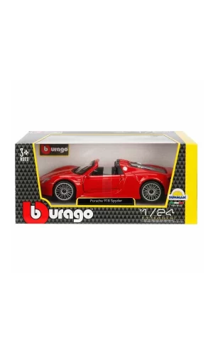 21076  1:24 Porsche 918 Spyder Model Araba -sunman