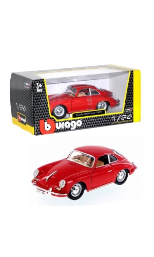 22079 1:24 Porsche 356b Coupe 1961 Araba