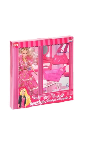 221 G-m  Sweet Gırl Gardolaplı -market Arabalı