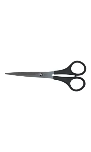 2215 M-528 Plastik Saplı Düz Makas No: 6 İnç / 15,24 Cm - Paslanmaz Çelik