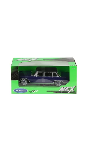 24121 Welly 1963 Mercedes Benz 1:24 Model Araba -karsan