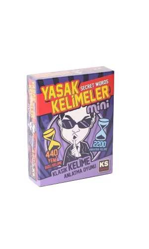 25115 Mini Yasak Kelimeler Oyunu -ks Games