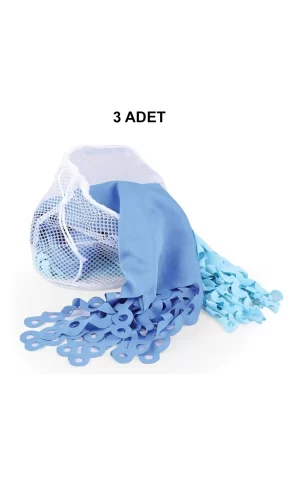 3 ADET Eşarp, Yazma Ve Şal Yıkama Filesi