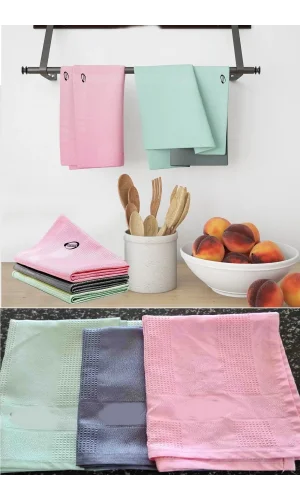 3 Adet Gerçek Mikrofiber Temizlik Bezi (40x60 Cm) - İz Bırakmaz Cam Ev Araba Temizlik Bezi