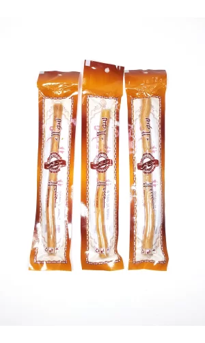 3 Adet Taze Doğal Diş Fırçası Misvak Vakumlu Paket 20 cm Büyük Boy