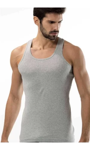3 adet Tutku Ribana Spor Erkek Gri Atlet 0118