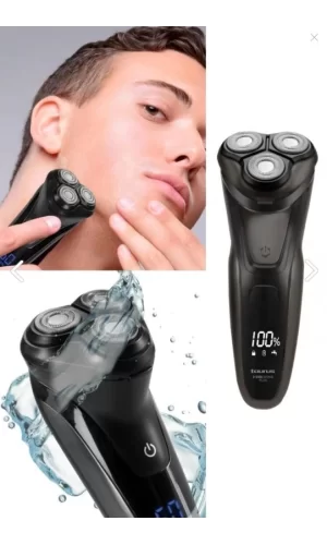 3 Başlıklı Şarjlı Erkek Traş Makinesi