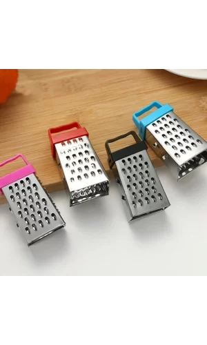 3 Fonksiyonlu Mıknatıslı Mini Sarımsak Peynir Rendesi 8 Cm