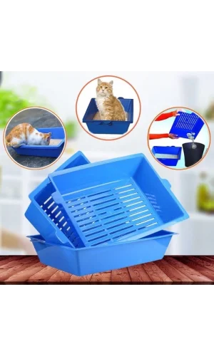 3 Katlı Kedi Tuvaleti