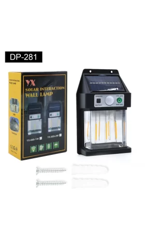 3 Ledli Solar Bahçe Lambası