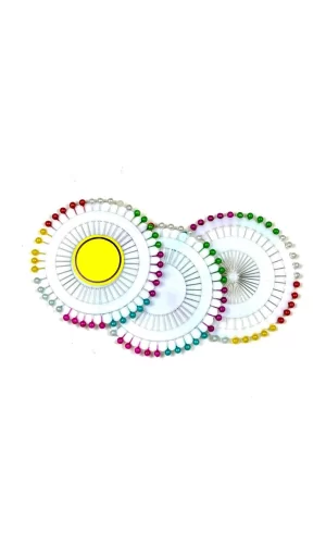 3 Set Tesettür Eşarp Başlı Toplu İğne 120 Adet