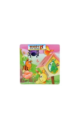 30058 Ahşap Puzzle 3d Kafalar