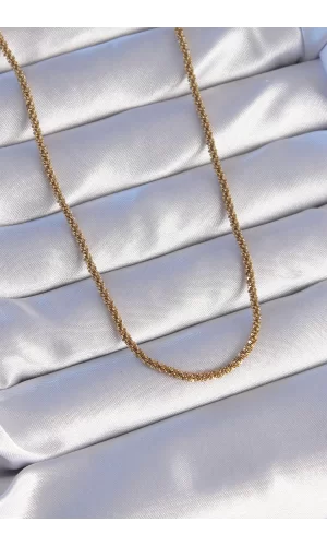316L Çelik Gold Renk Kolye