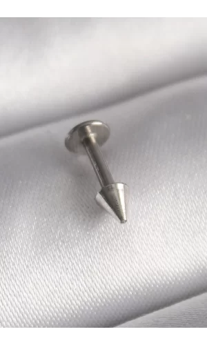 316L Çelik Gümüş Renk Çivi Model Piercing