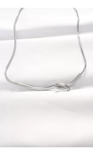 316L Çelik Silver Renk Kolye
