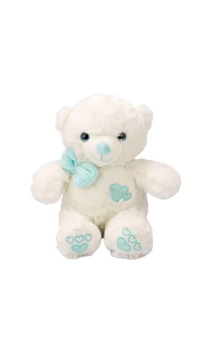 3186 Papyonlu Peluş Ayı 30 Cm -sunman