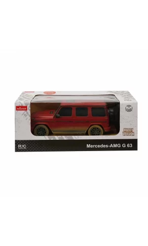 32022 1:24 Mercedes Benz Amg G 63 Muddy Uzaktan Kumandalı Araba -sunman