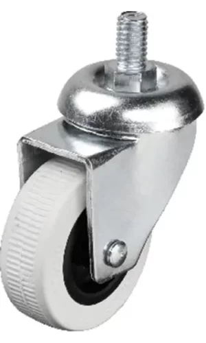 332 - 50x20 Mm Çift Bilyalı Vidalı Teker 4 Adet