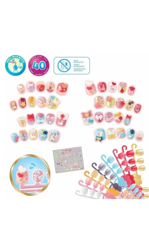 35059 Aquabeads Kalpler Ve Kurdeleler - Yedek Tırnak Paketi +4 Yaş
