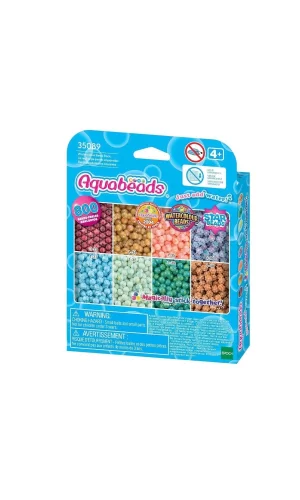 35089 Aquabeads Suluboya Renkleri Yedek Boncuk Pakedi- 800 Parça +4 Yaş