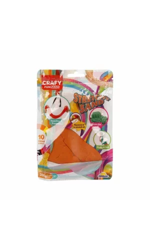 3601 Crafy Streç Oyun Kumu Turuncu 200 G