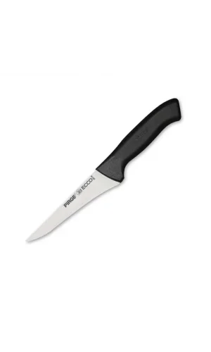 38118 Ecco Kasap Et, Kemik Sıyırma Bıçağı 14,5 Cm - Siyah