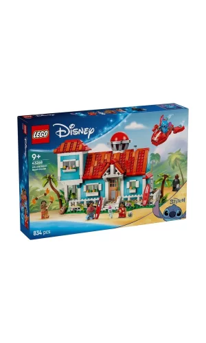 43268 Lego Disney Lilo Ve Stiç Plaj Evi 834 Parça +9 Yaş