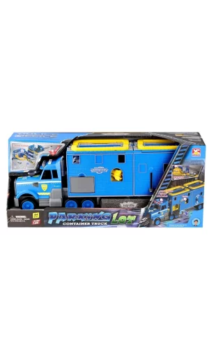 4345 Sesli Işıklı Transporter Garaj Seti