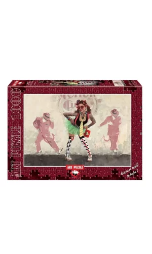 4355 Art Puzzle Şeytan Mı? Melek Mi? 1000 Parça Puzzle