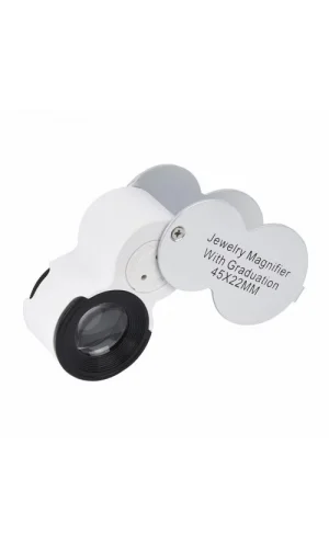 45x22 Ledli Para Algılama Ve Mezuniyet Takı Değerleme Büyüteç