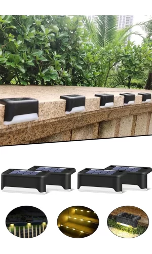 4’lü Solar Köşebent Lamba Gün Işığı
